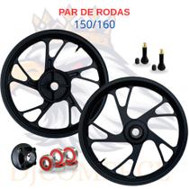 Jogo De Roda Pé De Galinha Honda Cg 150/160 Titan Fan Jogo De Roda Pé De Galinha Honda Cg 150/160 Titan Fan