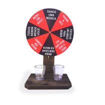 Jogo de Roda Roleta Gira Gira Shot Drinks - Todos Bebem Jogo de Roda Roleta Gira Gira Shot Drinks - Todos Bebem