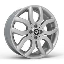 Jogo De Rodas Aro 17 Tala 6 Volcano London 5 Furos 100