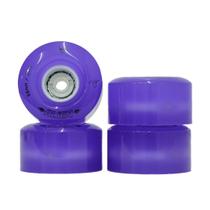 Jogo de Rodas Traxart LED Alien Roxa 58mm x 32mm/85A Jogo de Rodas Traxart LED Alien Roxa 58mm x 32mm/85A