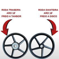 Jogo De Rodas Ybr 125 2005 Aro 18 Liga Leve Disco
