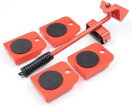 Jogo de Rodinha e Alavanca Movedor de Móveis Eletrodomésticos Pesados Jogo de Rodinha e Alavanca Movedor de Móveis Eletrodomésticos Pesados