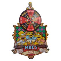 Jogo de Roleta Gira-Drinks Decor Taberna do Moes Simpsons