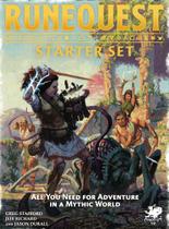 Jogo de RPG Chaosium RuneQuest Starter Set em inglês