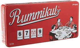 Jogo de Rummikub Retro - Edição Original em Latinha Vermelha