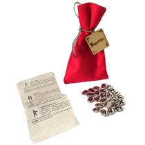 Jogo de Runas Nórdicas em Metal - 25 Peças