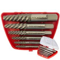 Jogo De Saca Parafuso Manual 6 Peças Capacidade De M3-M25 Rocast Jogo De Saca Parafuso Manual 6 Peças Capacidade De M3-M25 Rocast