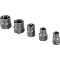 Jogo De Saca-parafusos E Porcas Vonder 5 Peças 8 Mm 10 Mm 13 Mm 17 Mm 19 Mm Encaixe Quadrado 3/8" Jogo De Saca-parafusos E Porcas Vonder 5 Peças 8 Mm 10 Mm 13 Mm 17 Mm 19 Mm Encaixe Quadrado 3/8"