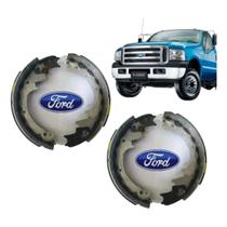 Jogo De Sapata Com Lona Traseira Ford F4000 Original-BG7T/2201/AA/