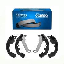 Jogo de Sapata De Freio C/Lonas Cobreq 2621-CPA Ford Fiesta/Ecosport 2003/...