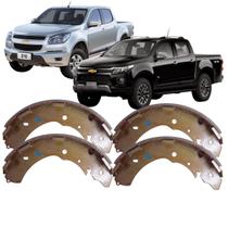 Jogo de sapata do freio traseiro gm s10 2.4 2.8 após 2012 decar Jogo de sapata do freio traseiro gm s10 2.4 2.8 após 2012 decar