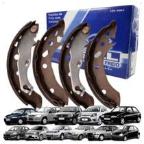 Jogo de Sapatas de Freio Traseira C/Lonas SYL201705 P/Ford Fiesta 1.0 1998/2002 Ford Ka 1997/2013