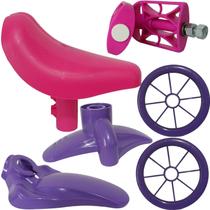 Jogo De Selim Para Lamas Rodinha Avulsa(SEM HASTES) Para bicicletas do aro 12 Jogo De Selim Para Lamas Rodinha Avulsa(SEM HASTES) Para bicicletas do aro 12
