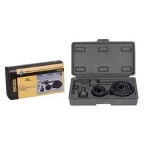 Jogo de Serra Copo com Mandril e Chave Allen - 11 Peças Jogo de Serra Copo com Mandril e Chave Allen - 11 Peças