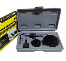 Jogo De Serra Copo Para Madeira Gesso E Pvc 11 Peças Jogo De Serra Copo Para Madeira Gesso E Pvc 11 Peças