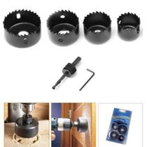 jogo de serra copo para madeira - saint