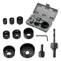 Jogo de Serra Copos 11 Peças Kit Serra Snel Ferramentas