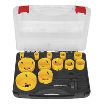 Jogo de Serras Copo Bi-Metálicas Tramontina com Dentes em Aço Rápido HSS 15 Peças Jogo de Serras Copo Bi-Metálicas Tramontina com Dentes em Aço Rápido HSS 15 Peças