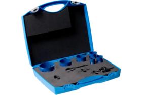 Jogo de serras copo bimetal Co8/M42 com 10 peças para eletricistas, internacional