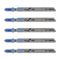 Jogo de Serras Tico Tico T 118 G para Metal 5 Peças - 2608668144 - BOSCH