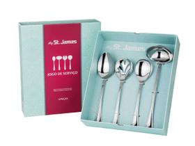 Jogo de Serviço Versailles Prata