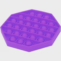 Jogo de Silicone Poc Pop Octógono Sortidos Roxo - Mind Toys