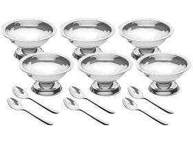 Jogo de Sobremesa Inox Up Home UD022 - 12 Peças