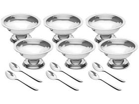 Jogo de Sobremesa Inox Up Home UD022 - 12 Peças