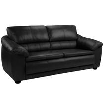 Jogo de Sofá 02 e 03 Lugares Couro Veneza Branco - Arte Sala