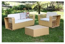 Jogo De Sofá 2 Lugares Fibra Sintética Área Externa Varanda Jogo De Sofá 2 Lugares Fibra Sintética Área Externa Varanda