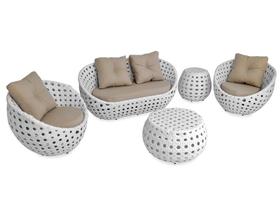 Jogo de sofá completo, poltrona, sofá, mesinhas, Conjunto de sofá para sala e área externa Jogo de sofá completo, poltrona, sofá, mesinhas, Conjunto de sofá para sala e área externa