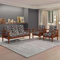 Jogo De Sofá Liz 3 Lugares E 2 Poltronas Multimóveis Jogo De Sofá Liz 3 Lugares E 2 Poltronas Multimóveis