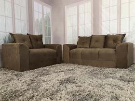 Jogo de sofá Paris de dois e tres lugares Jogo de sofá Paris de dois e tres lugares