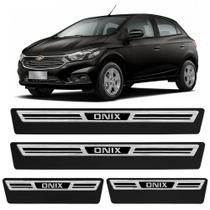 Jogo de Soleira Premium Onix 2013 a 2019 Escovada 4 Portas