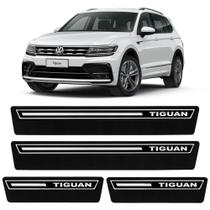 Jogo de Soleira Premium Tiguan 2018 a 2020 Elegance 4 Portas