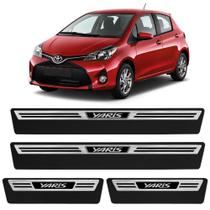 Jogo de Soleira Premium Yaris 2018 a 2020 Escovada 4 Portas