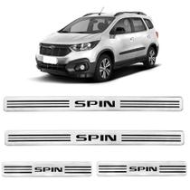 Jogo de Soleira Resinada Spin Prata em Alto Brilho Mod Orig