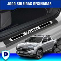 Jogo de Soleiras Resinadas Fiat Toro Kit