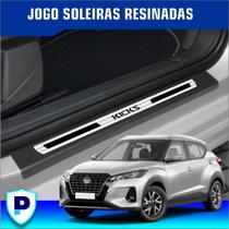 Jogo de Soleiras Resinadas Nissan Kicks Kit