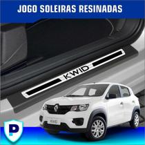 Jogo de Soleiras Resinadas Renault Kwid Kit