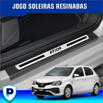 Jogo de Soleiras Resinadas Toyota Etios Kit
