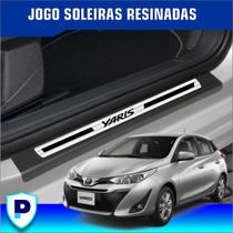 Jogo de Soleiras Resinadas Toyota Yaris Kit
