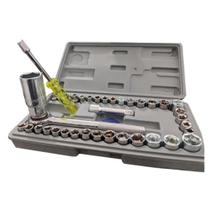 Jogo de Soquete Chave Catraca Reversível 40 Peças para Bike Jogo de Soquete Chave Catraca Reversível 40 Peças para Bike