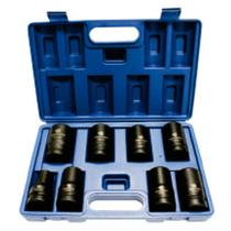 Jogo de Soquete de Impacto 1 POL Sextavado Kit 8 Peças e Maleta 9463 BREMEN