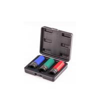 Jogo de soquete de impacto sextavado cromo molibdenio longo