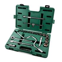 Jogo de soquete estriado 1/2 pol. 22 peças st09088sj sata Jogo de soquete estriado 1/2 pol. 22 peças st09088sj sata