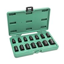 Jogo de Soquete Impacto 1/2" 10 a 24mm 14 peças ST34397T Sata