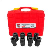 Jogo De Soquete Impacto Longo 1 Pol CrMo 8 Peças 22 A 41MM Alta Resistência Jogo De Soquete Impacto Longo 1 Pol CrMo 8 Peças 22 A 41MM Alta Resistência