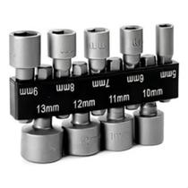 Jogo de Soquete P/Parafusadeira com 9 Peças - Atopy 13866