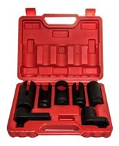 Jogo de Soquete para Sensor de Oxigênio - Sonda Lambda com 7 Peças Delta Jogo de Soquete para Sensor de Oxigênio - Sonda Lambda com 7 Peças Delta